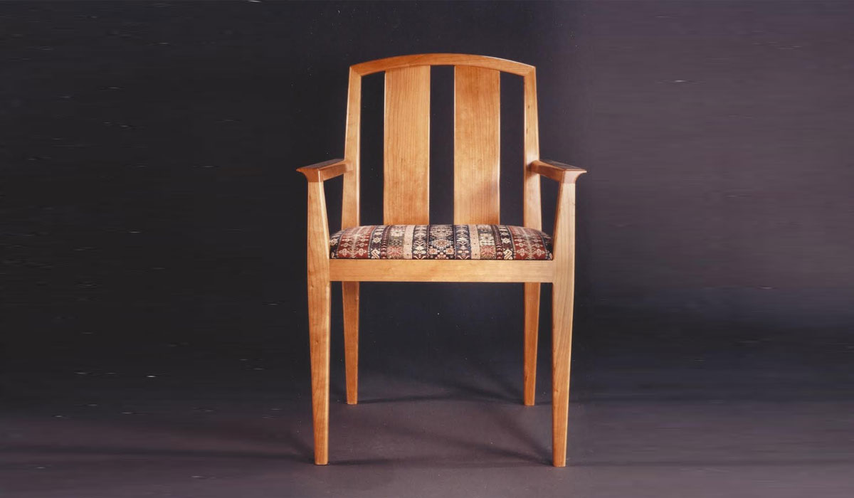 Cherry dining chair