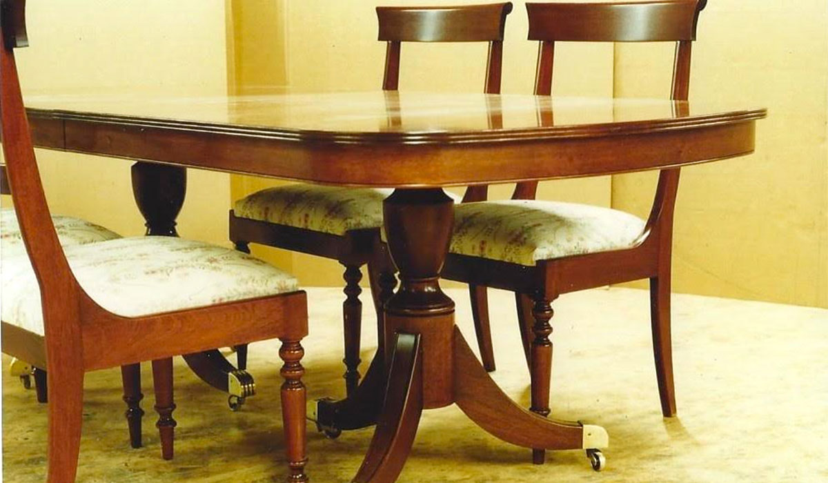 Mahogany dining suite